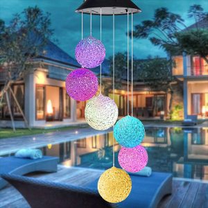 LED соларна висечка ламба | AURAWIND