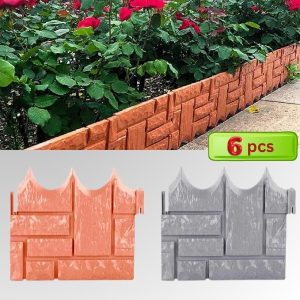 Ограда за градина со изглед на тула | TERRABARIC