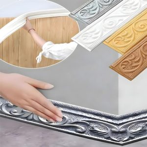 3D Самолеплива лента за рабови на ѕид (2,25 м) | LINAWALL